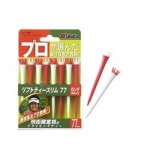 TABATA PLASTIC TEE 77mm  RED/WHITE GV1408R